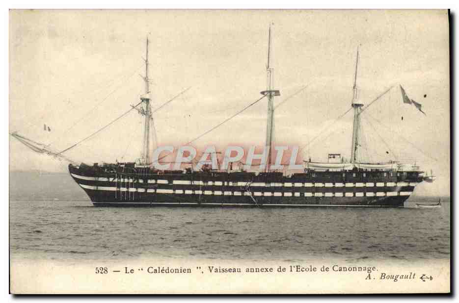 De "Calédonien" — Vliegboot van de Schuttersschool — A. Bougault n°528