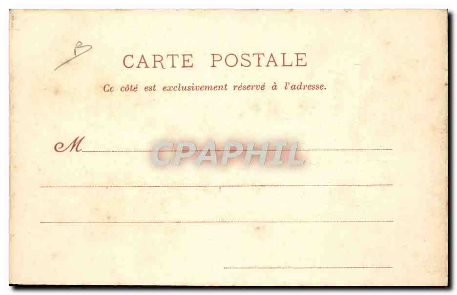 La "Corona" — Fragata de la Marina Francesa — A. Couturier, fotógrafo-editor, Tolón, n°335 — Reverso