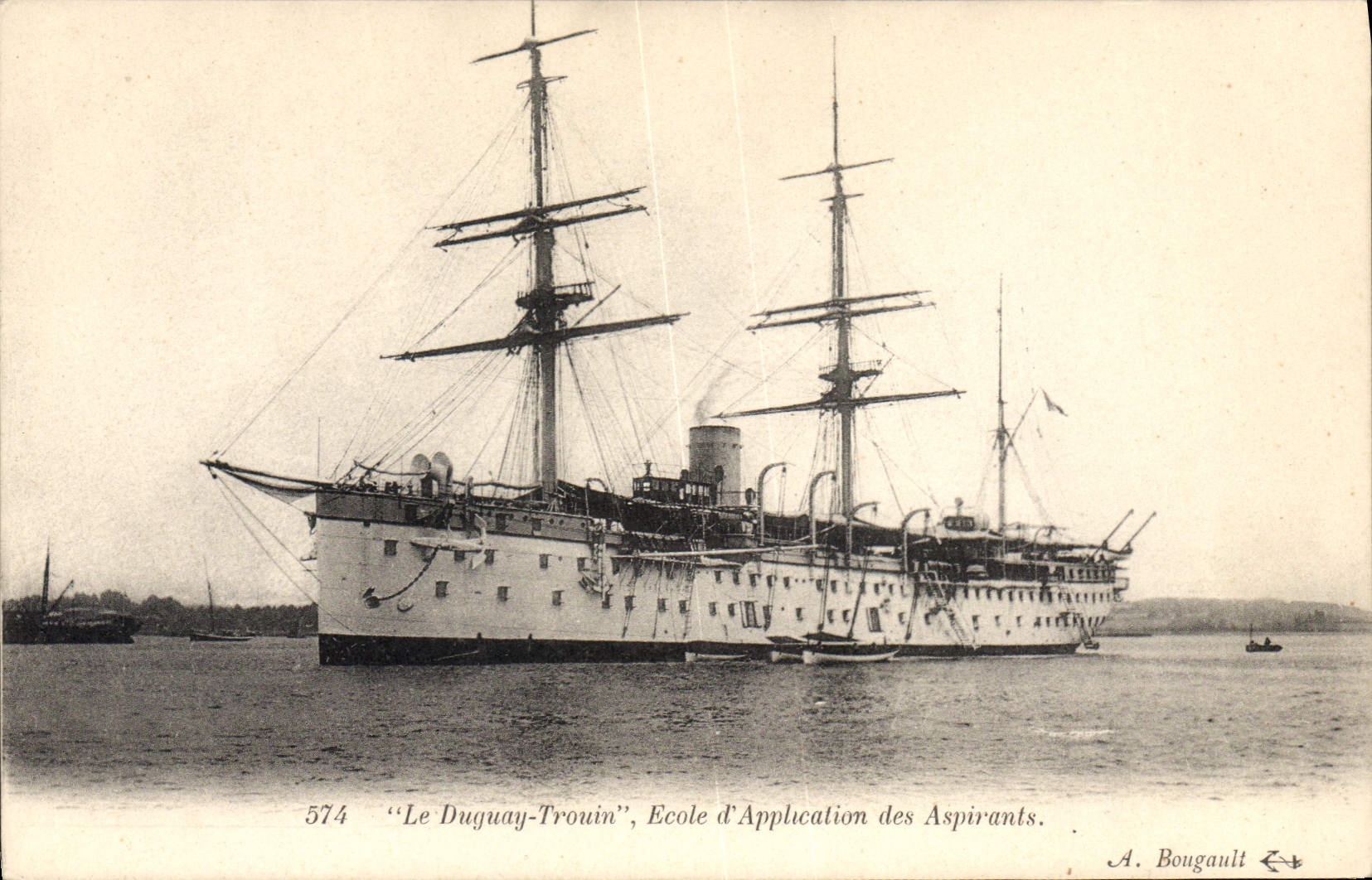 Le Duguy-Trouin — Scuola per Aspiranti — A. Bougault n°574