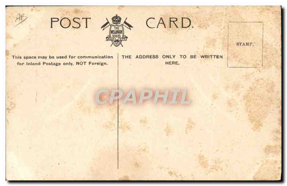 CPA Bateau HMS Calliope Unfurling Sails  — Verso