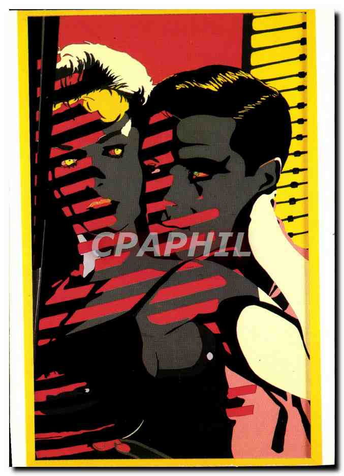 CPM Nu erotique Femme Illustrateur Psychose Christian Guy