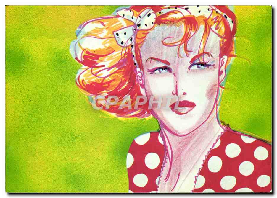 CPM Nu erotique Femme Illustrateur Cecile Nicole Pibault