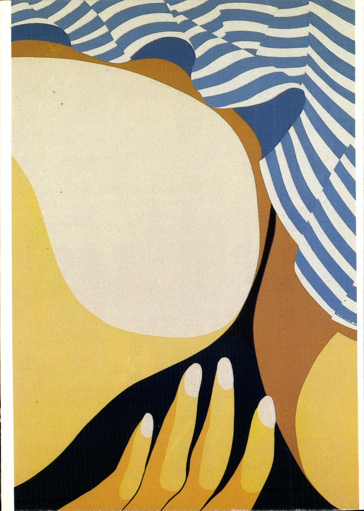 CPM Nu erotique Femme Illustrateur Caresse Christian Guy