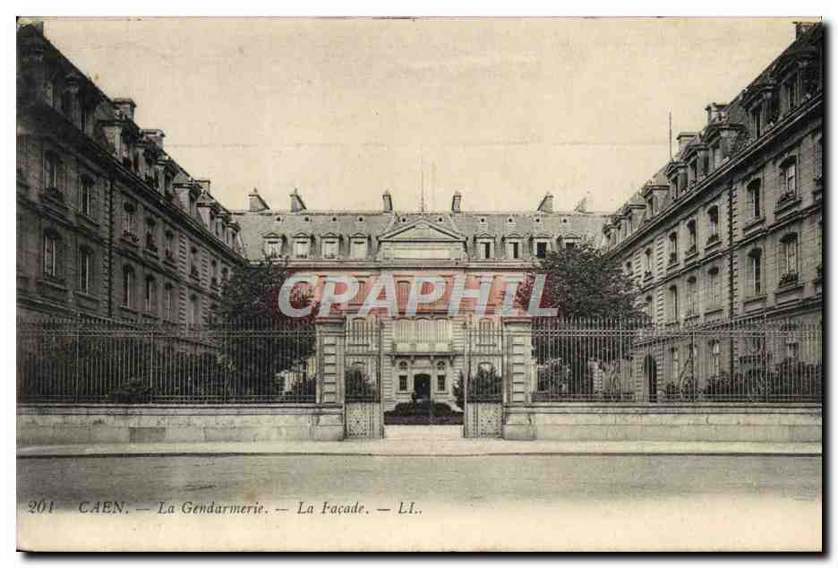 Caen — La Gendarmerie — La Façade — LI.