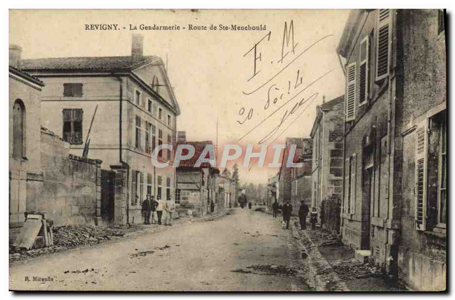 Revigny - La Gendarmerie - Route de Ste-Menehould — R. Mirayulle