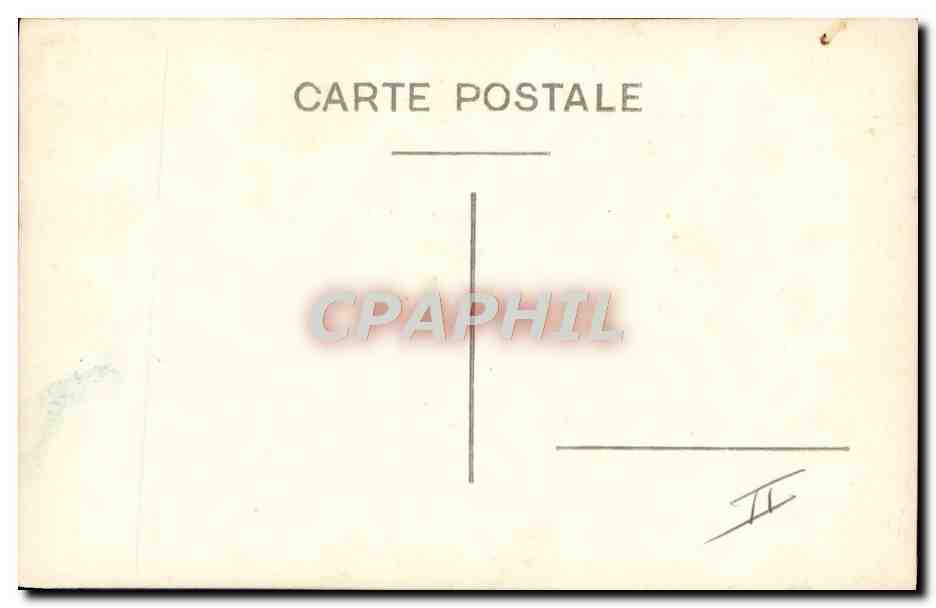 Bureau de la Gendarmerie Nationale — groupe de personnes et gendarmes — éditeur CPAPHIL — Verso