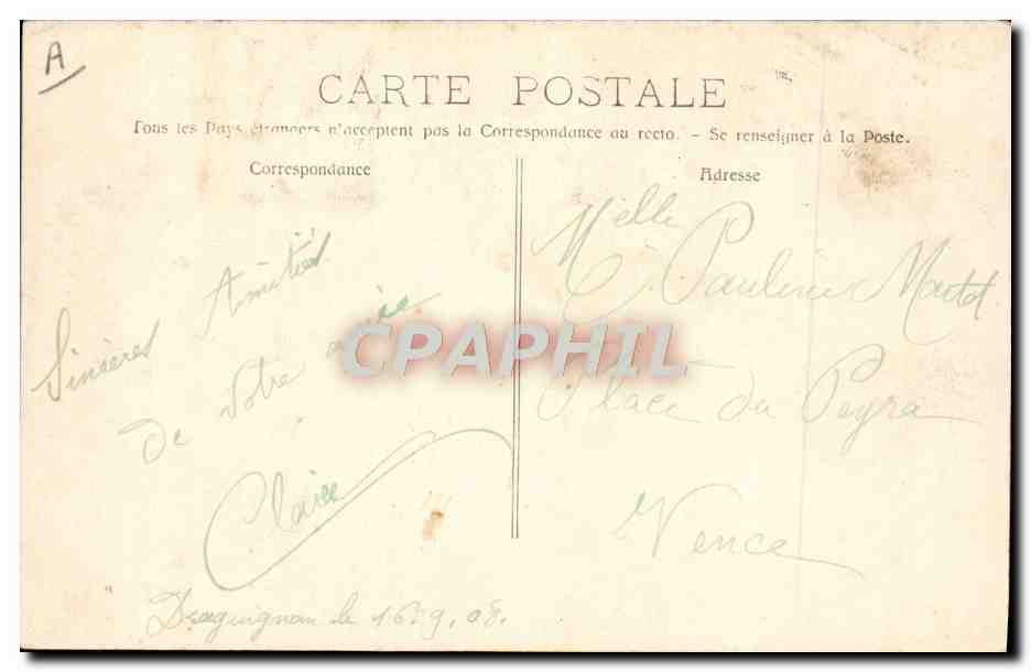 Draguignan - La Gendarmerie — Édition Villy, Draguignan — Reverso