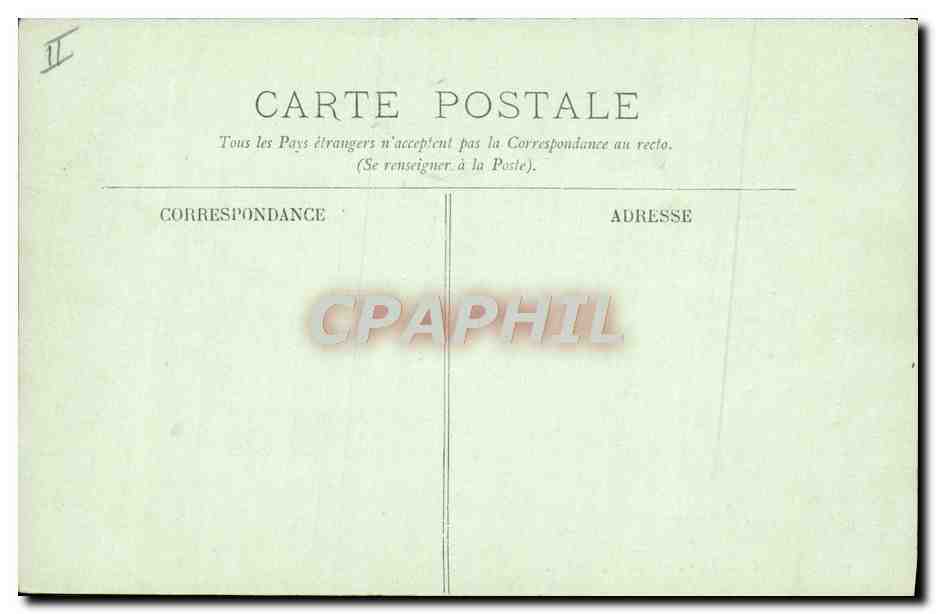 Caen — La Gendarmerie — LL. — n° 133 — Reverso