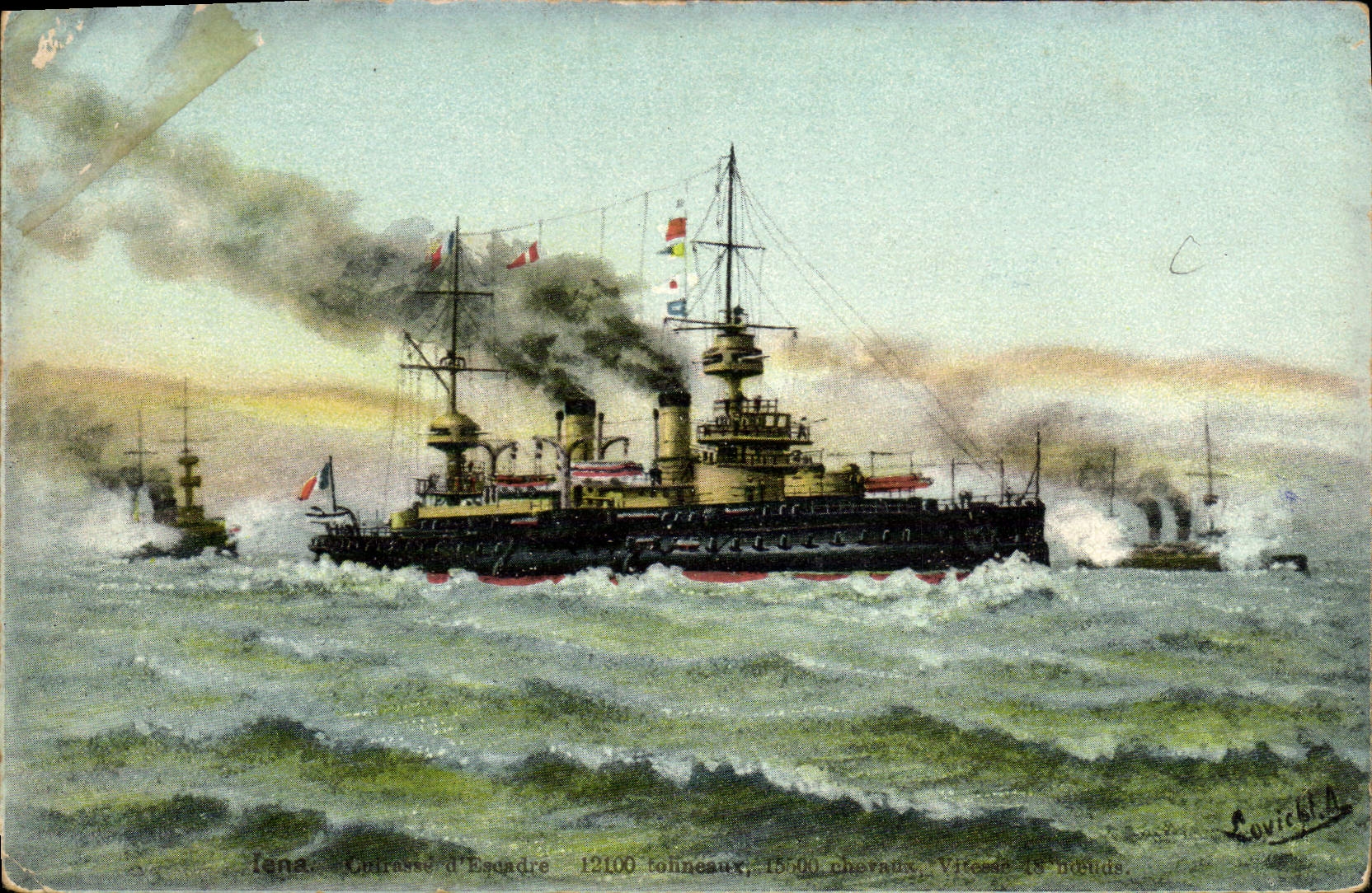 Bateau de guerre — Croiseur d'Escadre — Kovicht.A
