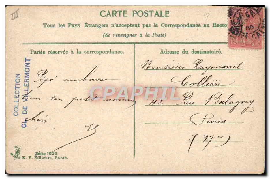 Bateau de guerre — Croiseur d'Escadre — Kovicht.A — Verso