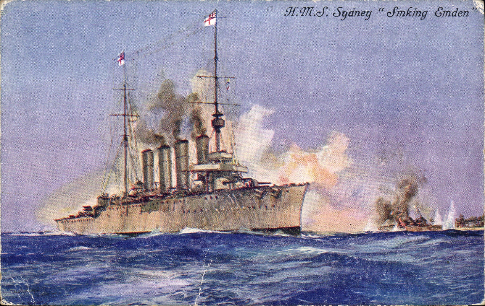 CPA Bateau HMS Sydney 