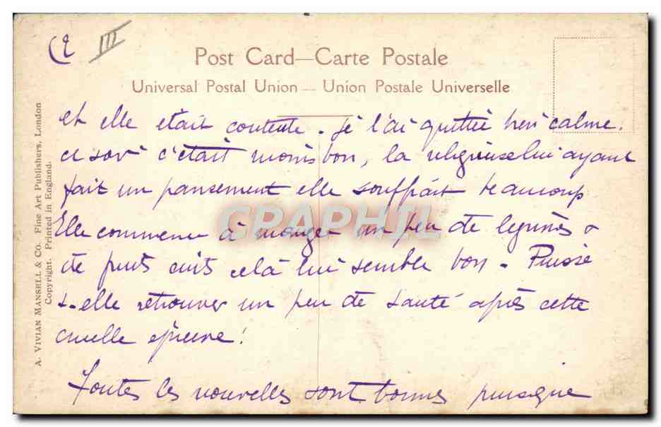 CPA Bateau HMS Sydney  — Verso