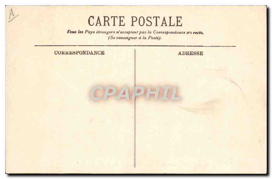 CPA Bateau Le Cassini Croiseur de 1ere classe — Verso