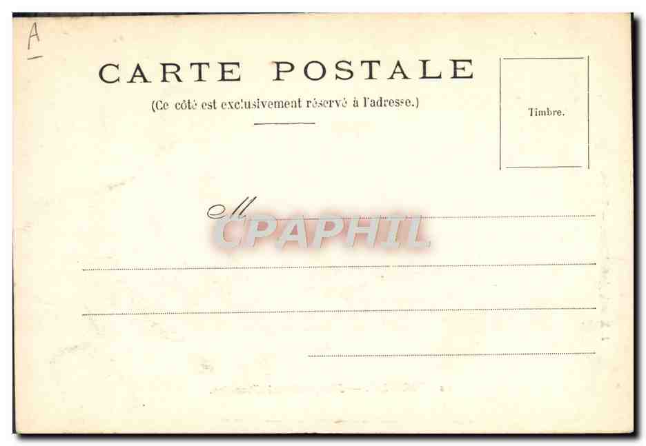 CPA Bateau Toulon Iena Cuirasse d'escadre  — Verso