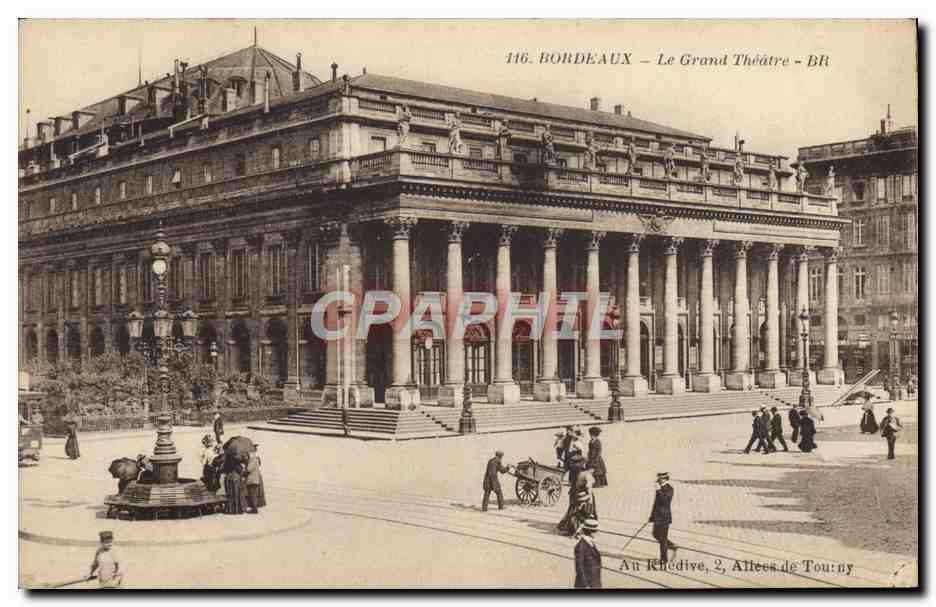 Bordeaux — Le Grand Théâtre — BR — 116