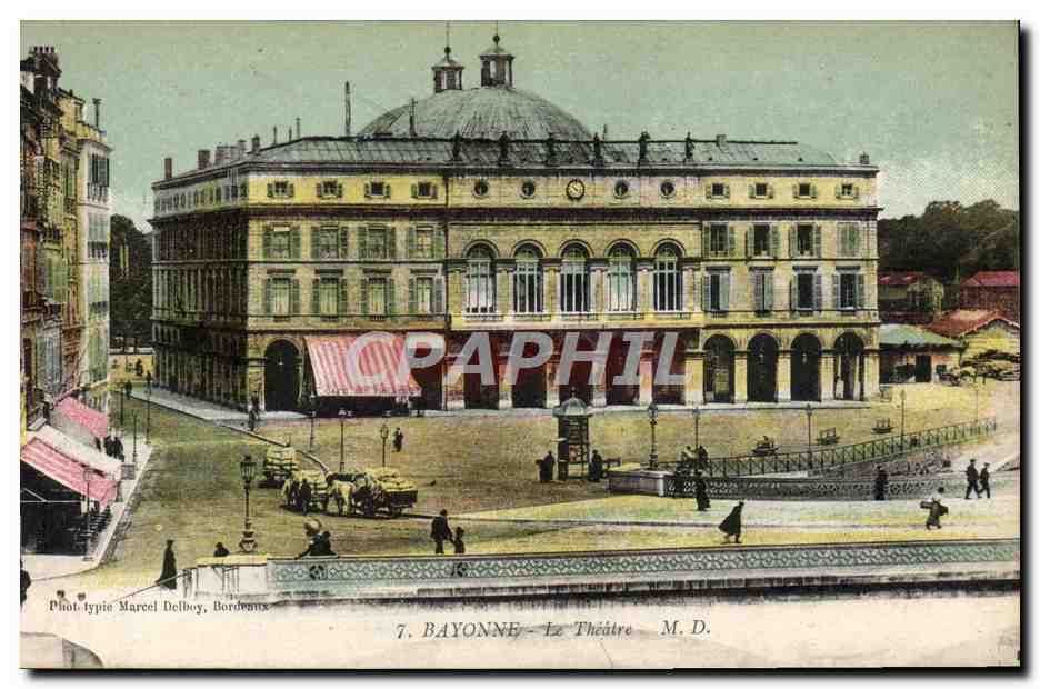 CPA Le Theatre Bayonne