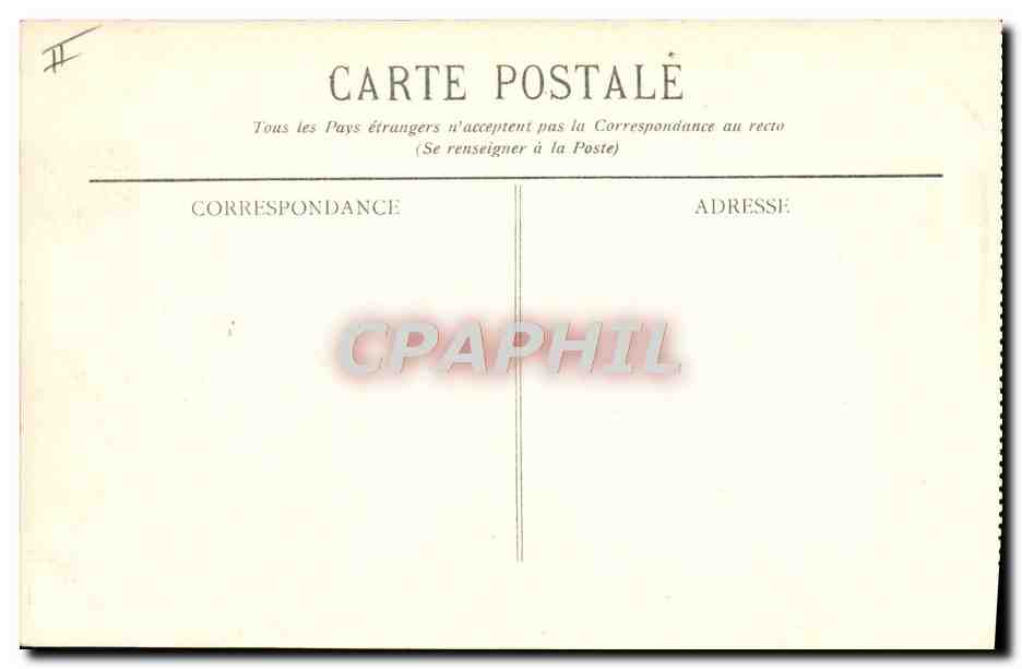 CPA Le Theatre Bayonne  — Verso
