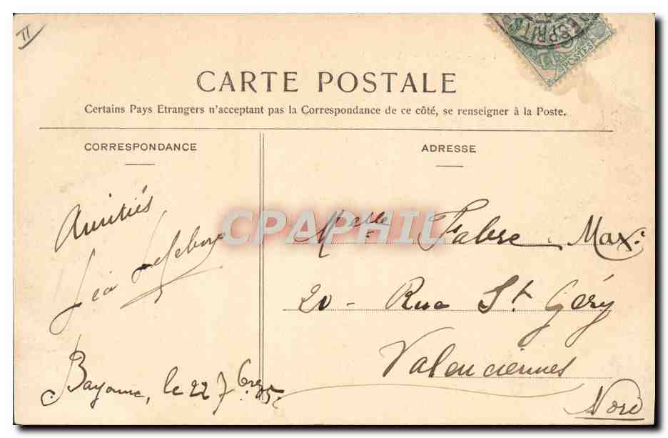 CPA Bayonne Le Theatre — Reverso