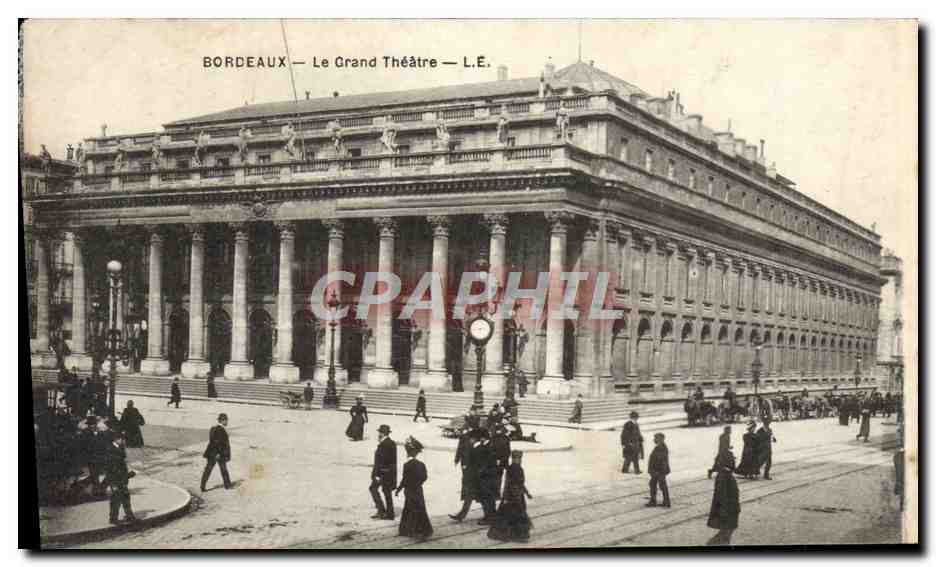 CPA Le grand Theatre Bordeaux
