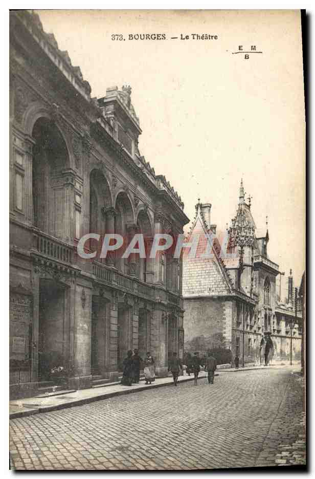 CPA Bourges Le Theatre 