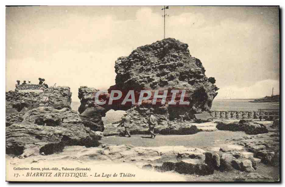 La Loge de Théâtre — Biarritz — Collection Gorce, photo-publisher, Talence (Gironde) — n°17