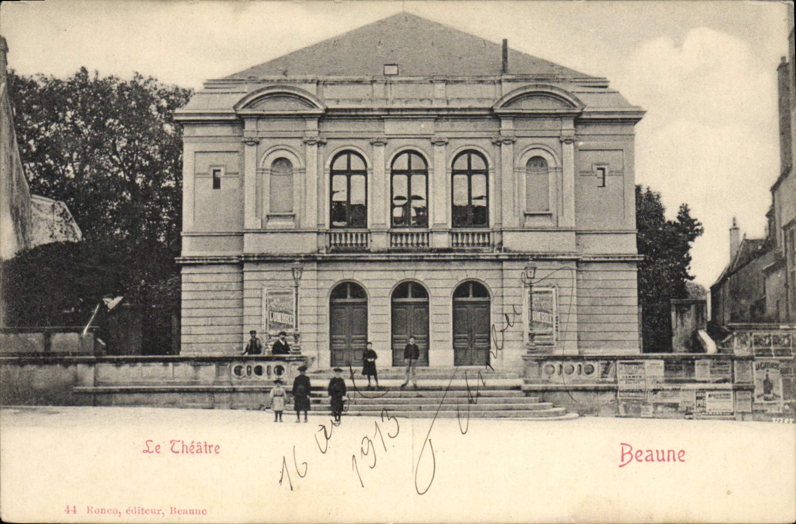 Le Théâtre — Beaune — éditeur Ronco, n°44