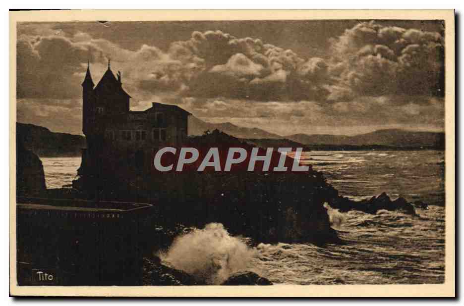 CPA Biarritz Le Chateau Basque