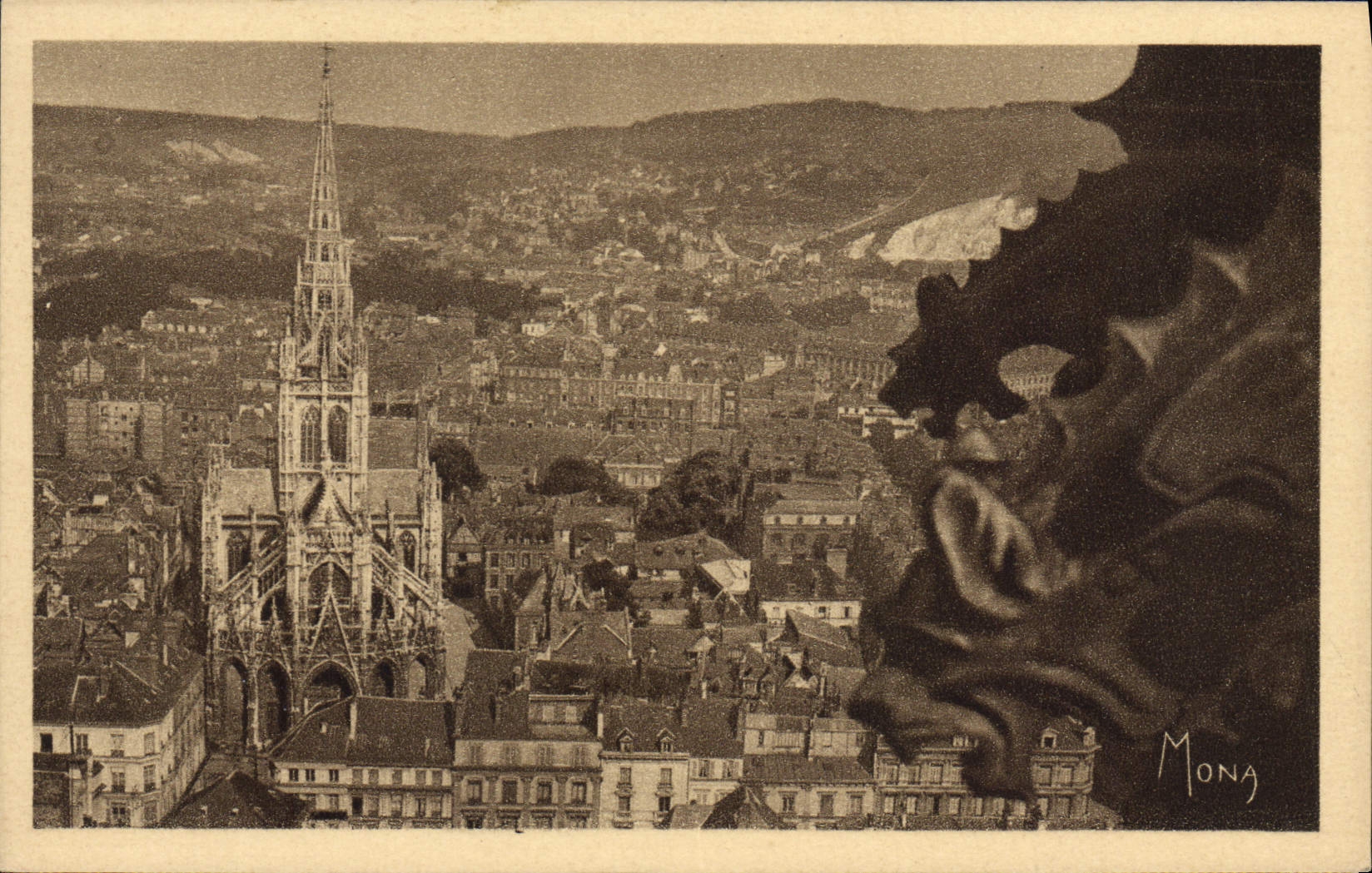 CPA Rouen La Ville Musee Eglise Saint Maclou