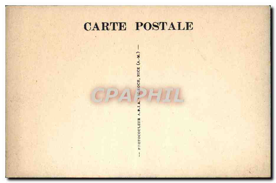 CPA Carros Notre Dame des Salves — Rückseite