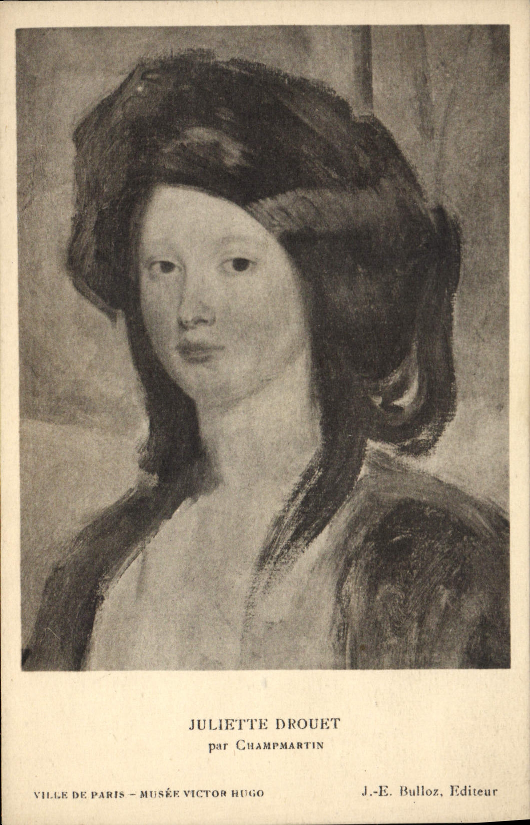 CPA Juliette Drouet Par Champmartin Ville de Paris Musee Victor Hugo 