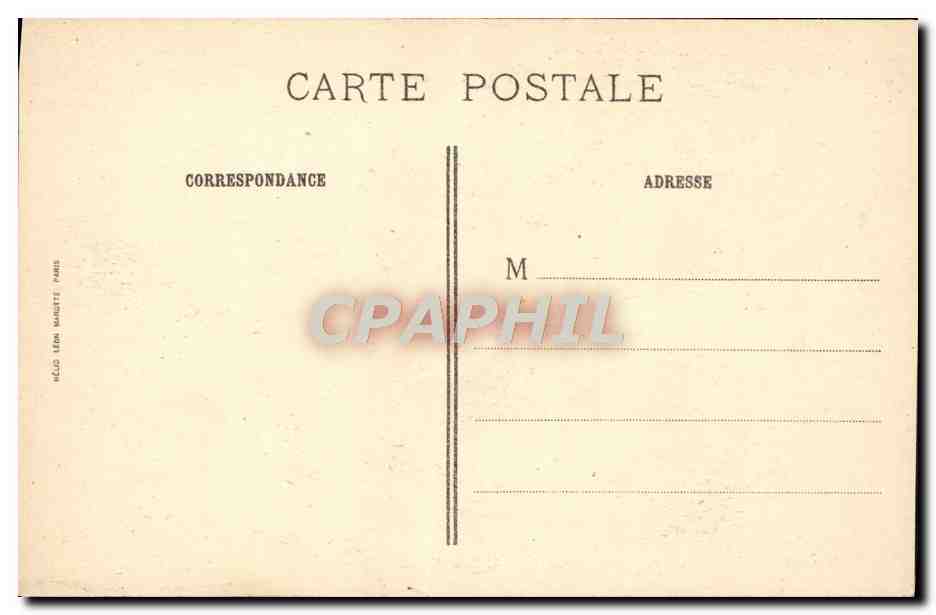 CPA Juliette Drouet Par Champmartin Ville de Paris Musee Victor Hugo  — Rückseite