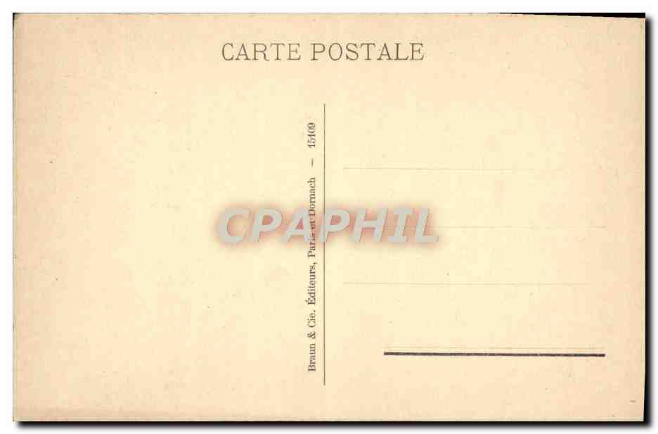 CPA Retour Des Champs JF Millet Ane Mule  — Verso