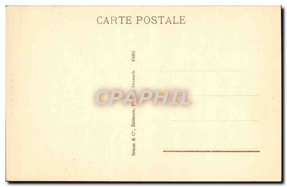 CPA Millet Jeune Fille A La Fontaine — Verso