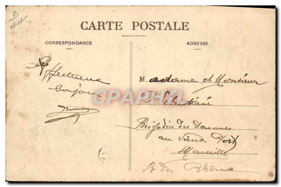 Nos Douaniers — Une Arrestation de Contrebandiers — Éditeur non visible — Rückseite