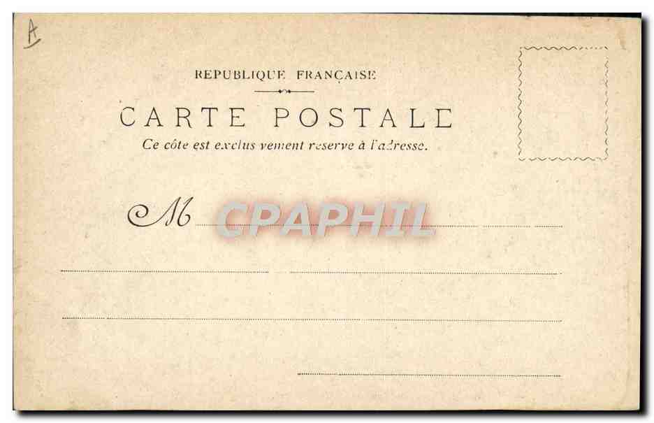 CPA Douanes Bordeaux Partie du port la Douane et la Bourse  — Rückseite