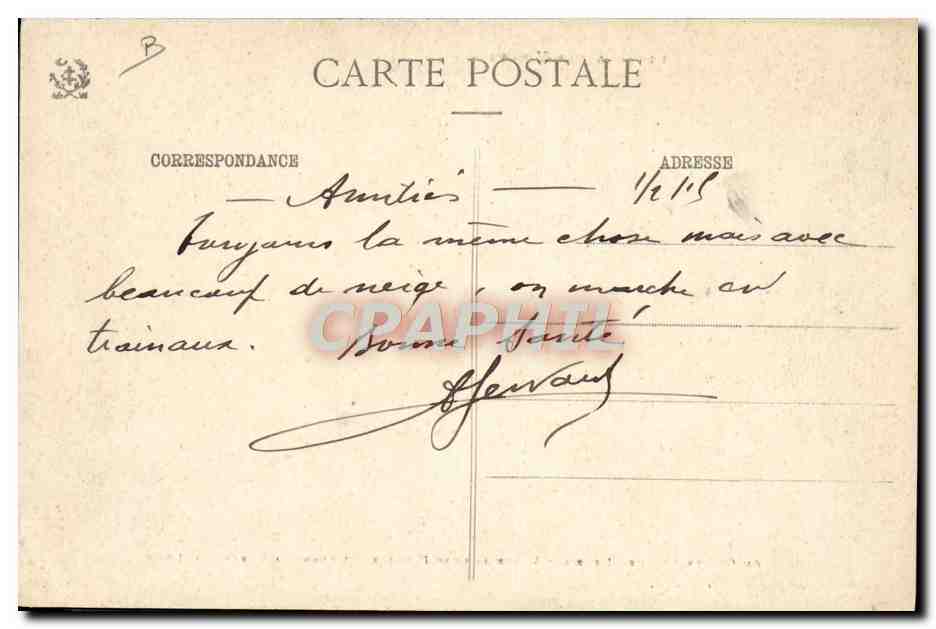 CPA Douanes Cols des Vosges Au col de Lubine Visite par les douaniers Avant la guerre de 1914 — Rückseite