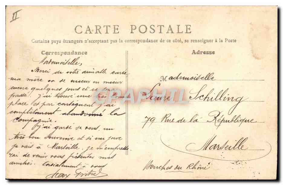 CPA Douanes Bordeaux la douane et les quais Sud  — Rückseite
