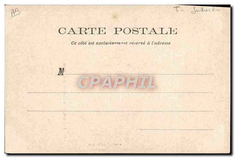 CPA Judaica Juif Pezenas La porte de la juiverie — Rückseite