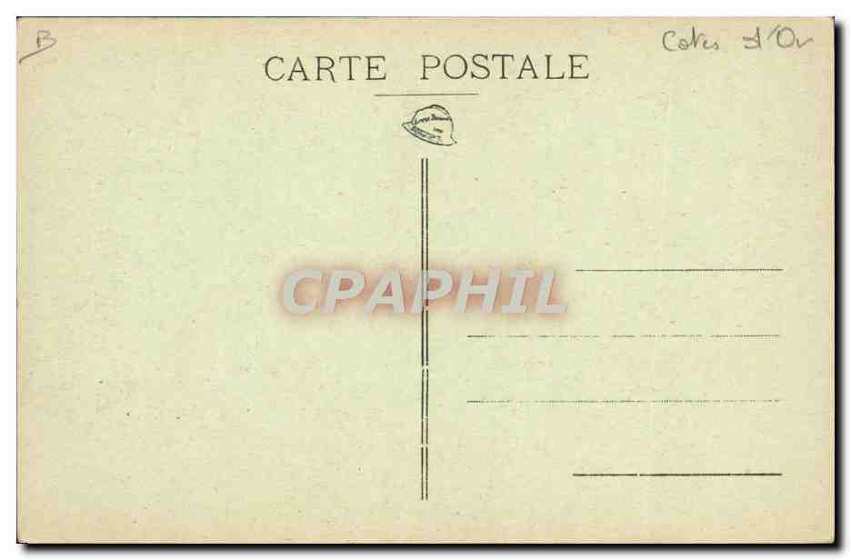 CPA Judaica Juif Dijon Boulevard Carnot La synagogue — Rückseite