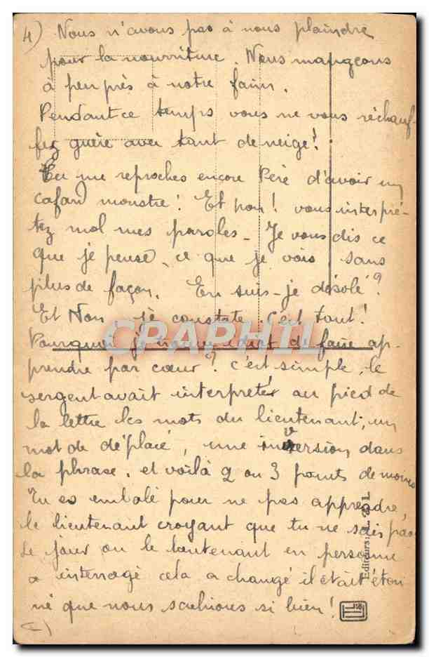 CPA Judaica Juif Fillette juive — Rückseite