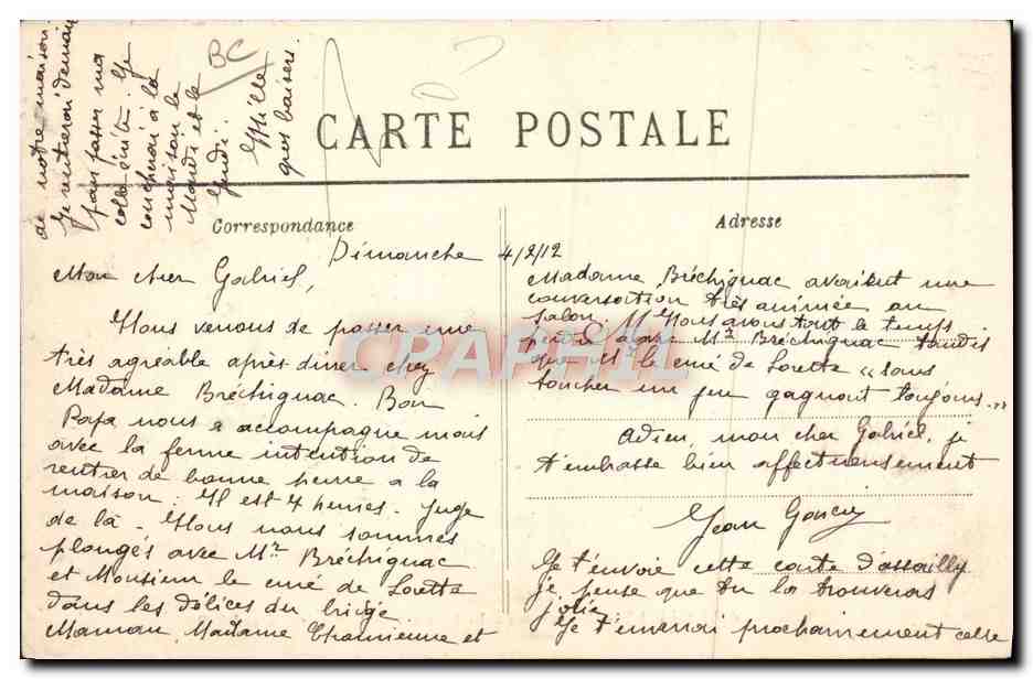 CPA Usines d'Assailly Acieries de la marine Laminoir  — Rückseite