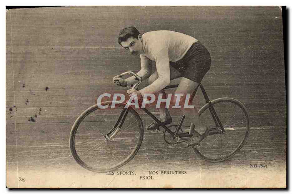 CPA Velo Cycle Cyclisme Nos sprinters Friol