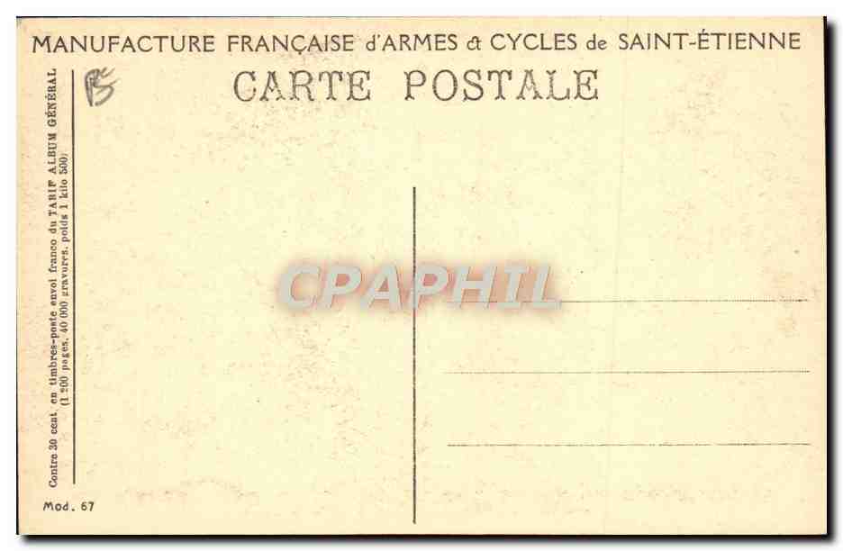 Manufacture Française d'Armes et Cycles de Saint-Étienne — Machines à assembler les Cadres et à centrer les Roues — Reverso