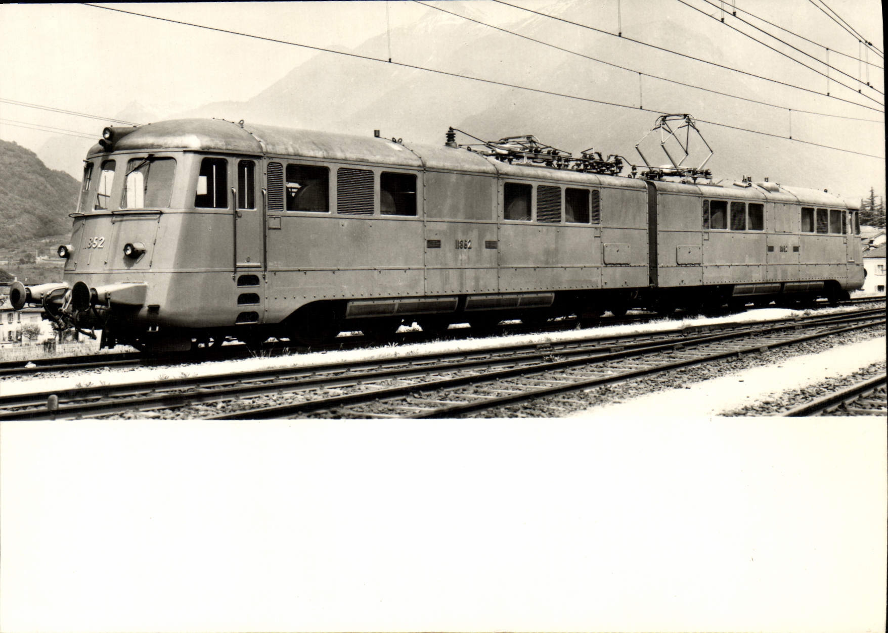 CPM Chemins de Fer Train Locomotive du Gothard 
