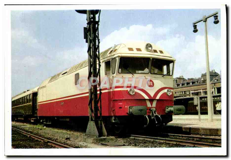 CPM Chemins de Fer Train Locomotive Diesel electrique 