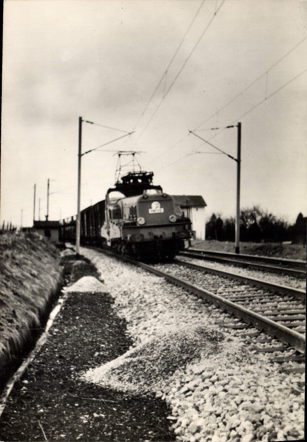 CPM Chemins de Fer Train Luxembourg Bettembourg