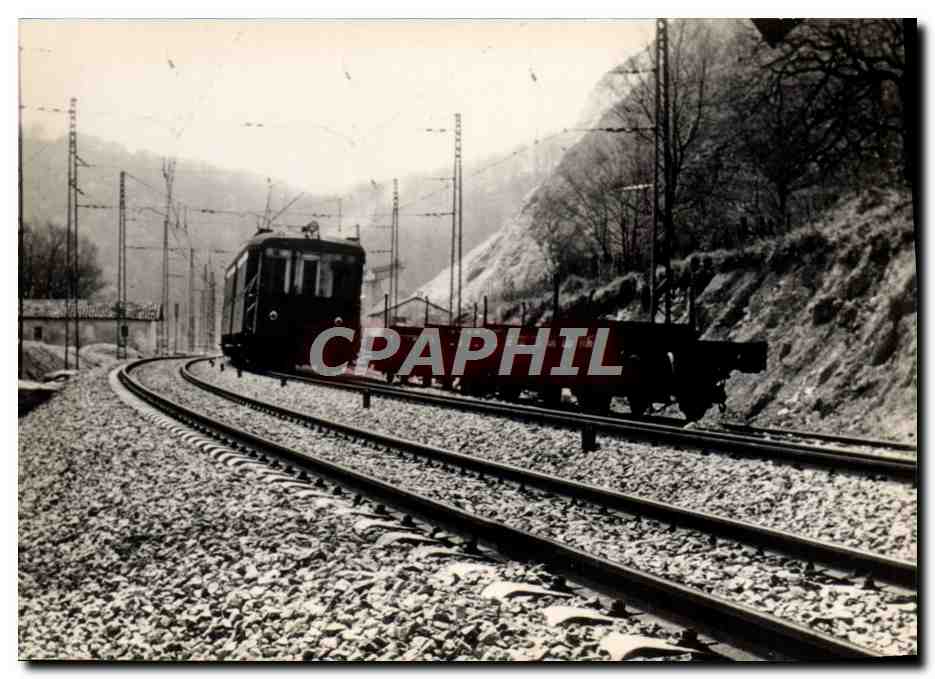 CPM Chemins de Fer Train Spanish National Railways Irun Madrid