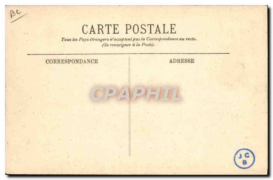 Le Bordala — Scuola Navale — LL. — Verso