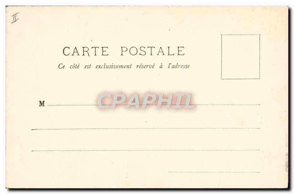 La "Couronne", Vaisseau École de Canonnage — A. Bongault, n° 581 — Rückseite