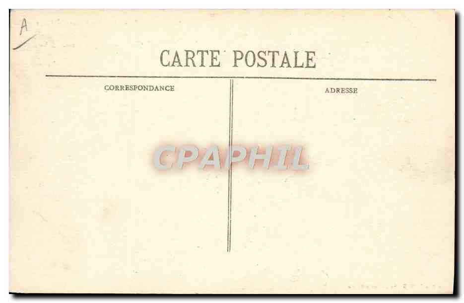 Gros temps sur les Côtes Normandes — Quatre-mâts toutes voiles déployées — Collection L. & J. Saint-Pierre-Eghez — Verso